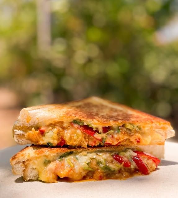 The Chicken Laksa Toastie